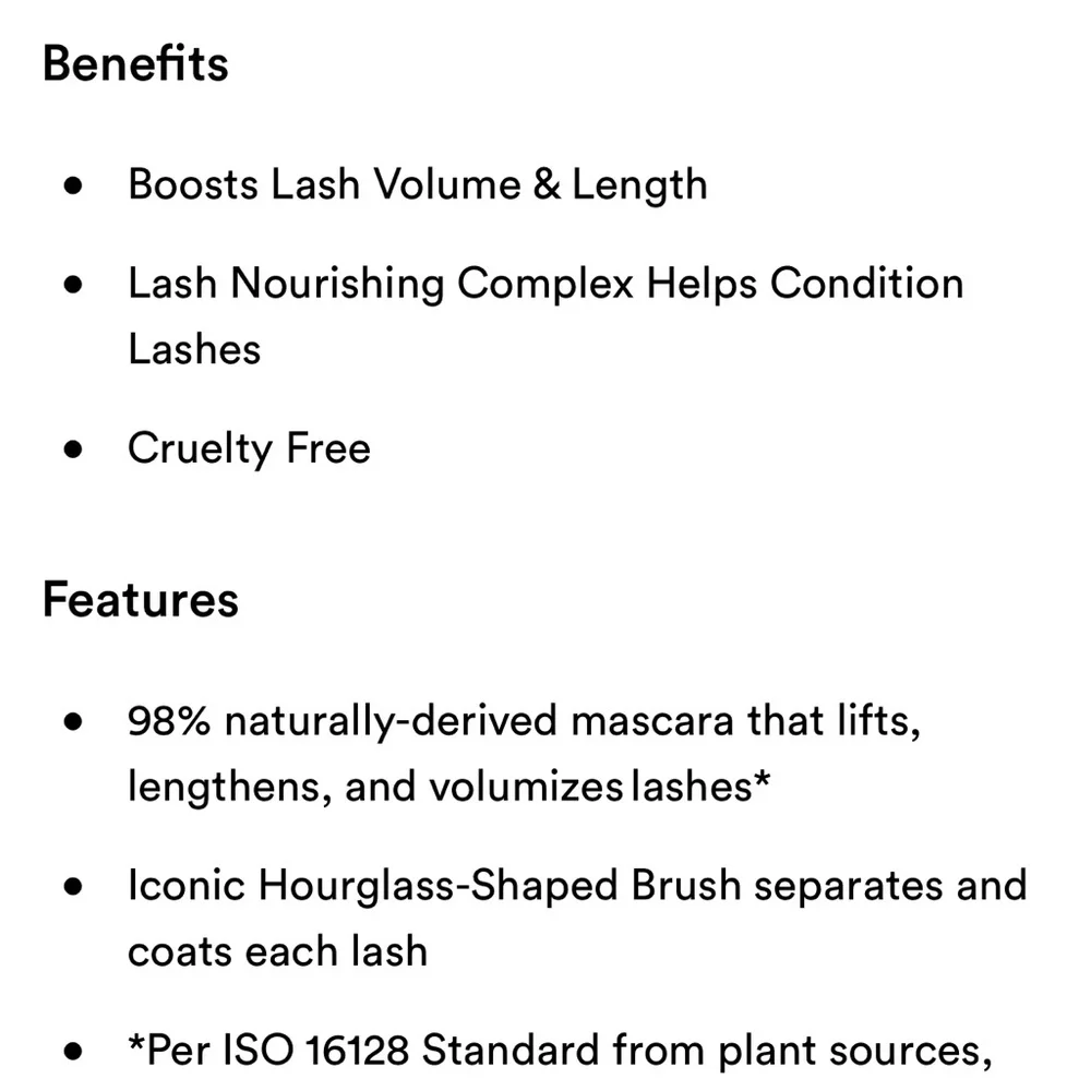 Too Faced Naturally Better Than Sex Mascara BLACK 👁️ NEW IN BOX